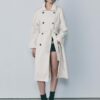 Lange, soepel vallende trenchcoat Lange, soepel vallende trenchcoat