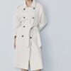 Lange, soepel vallende trenchcoat Lange, soepel vallende trenchcoat