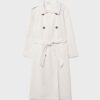 Lange, soepel vallende trenchcoat Lange, soepel vallende trenchcoat