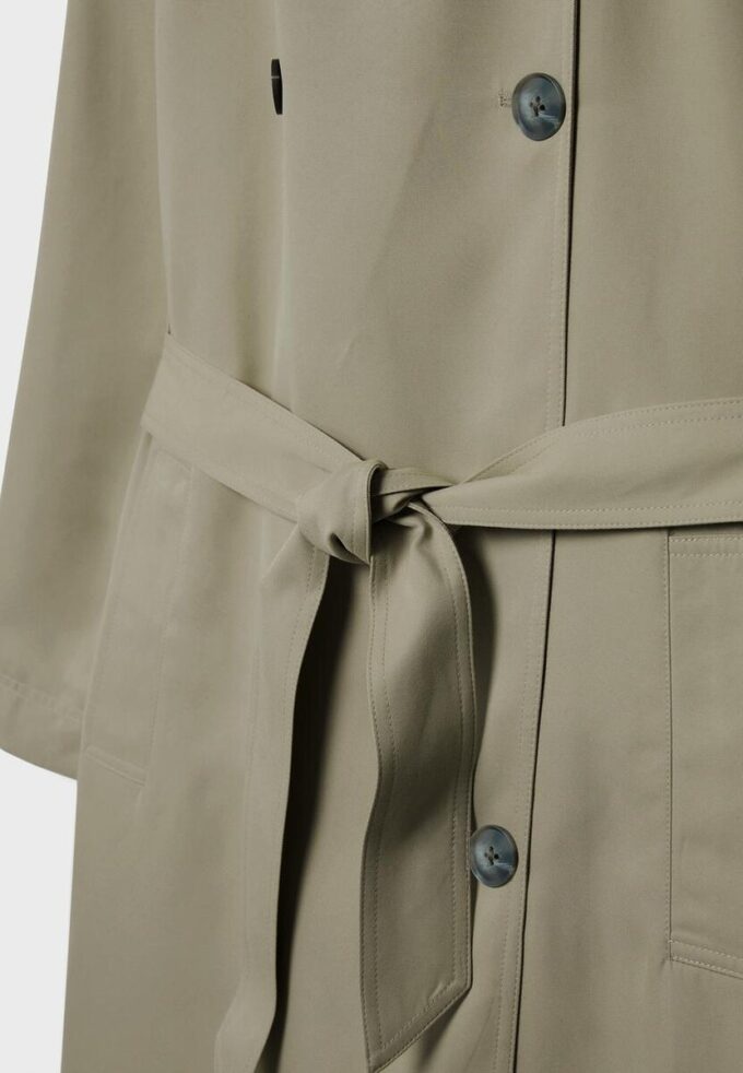 Lange, soepel vallende trenchcoat Lange, soepel vallende trenchcoat