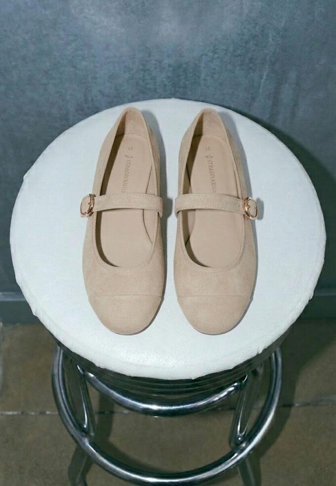 Leer ballerina’s met neus