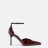 Leren schoenen met hak