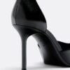 Leren schoenen met hak