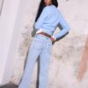 Low-rise jeans met rechte pijpen Low-rise jeans met rechte pijpen