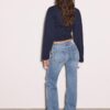 Low-rise jeans met uitlopende pijpen Low-rise jeans met uitlopende pijpen