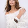 Maxi stijve armband met studs