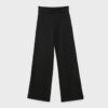 Mesh-broek met omgeslagen tailleband Mesh-broek met omgeslagen tailleband