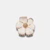 Metalen bloemhaarclip