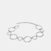 Metalen riem met grote ovalen