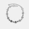 Metalen riem met ronde plaatjes