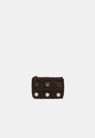 Mini Mirror gehaakte crossbodytas