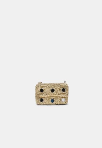 Mini Mirror gehaakte crossbodytas