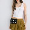 Mini Mirror gehaakte crossbodytas