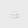 Minirok met studs en ruches Minirok met studs en ruches