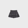 Minirok met studs en ruches