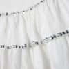 Minirok met studs en ruches Minirok met studs en ruches