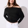 Modal asymmetrisch T-shirt Modal asymmetrisch T-shirt