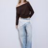Modal asymmetrisch T-shirt Modal asymmetrisch T-shirt