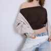 Modal asymmetrisch T-shirt Modal asymmetrisch T-shirt