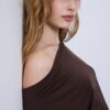 Modal asymmetrisch T-shirt Modal asymmetrisch T-shirt