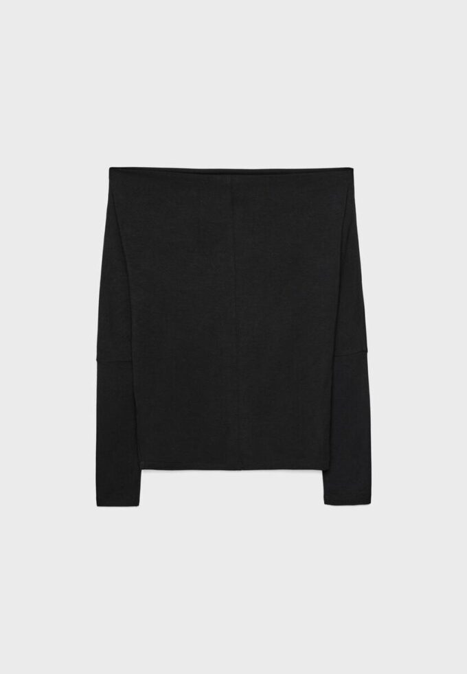 Modal asymmetrisch T-shirt Modal asymmetrisch T-shirt