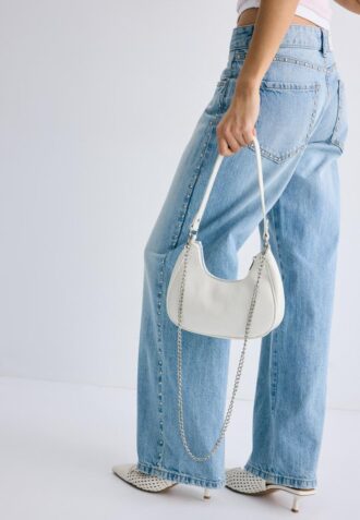 Moon schoudertas met ketting Moon schoudertas met ketting
