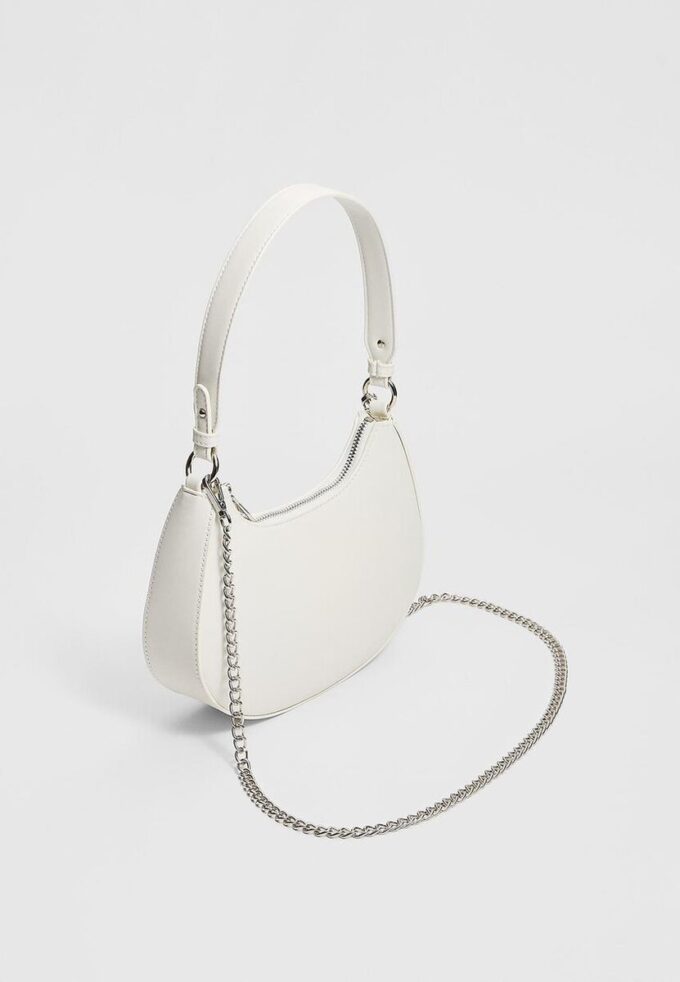 Moon schoudertas met ketting