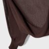 Open gebreid vest