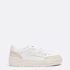 Opengewerkte platform sneakers