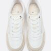 Opengewerkte platform sneakers
