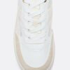 Opengewerkte platform sneakers