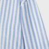 Overhemd met kimonomouwen en linnenlook Overhemd met kimonomouwen en linnenlook