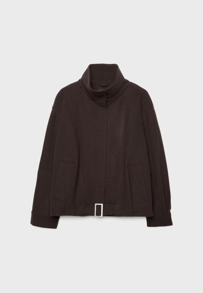 Oversize bomberjack met Soft-Touch-stof Oversize bomberjack met Soft-Touch-stof