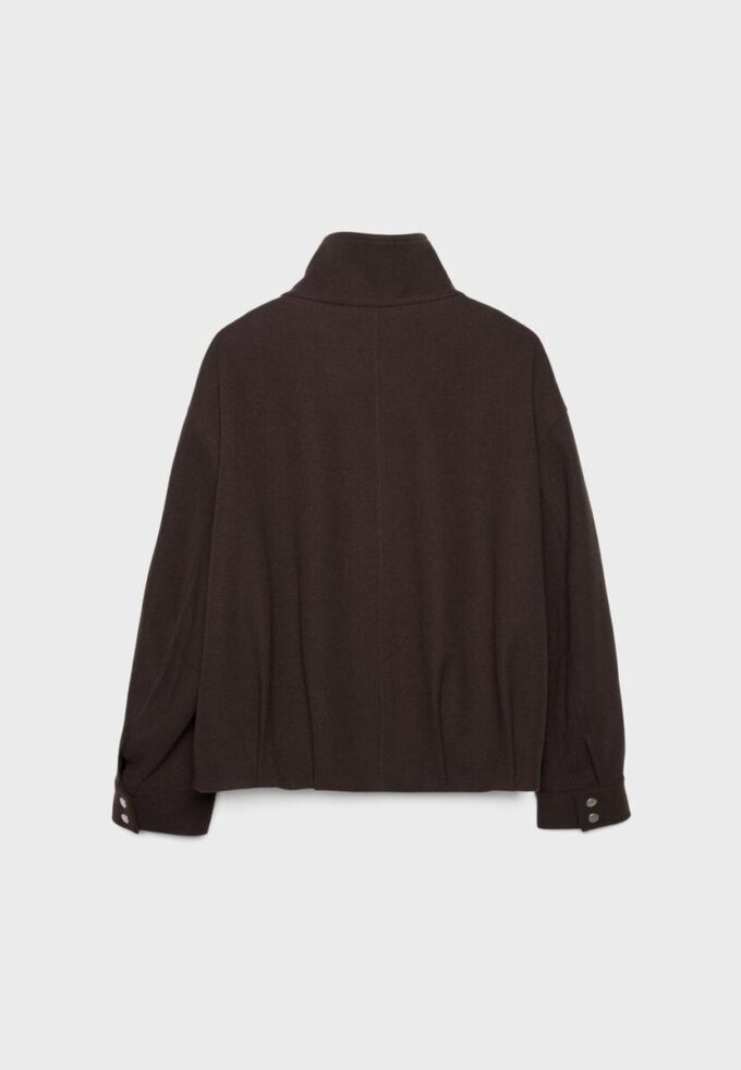 Oversize bomberjack met Soft-Touch-stof Oversize bomberjack met Soft-Touch-stof