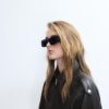 Oversize leren jas