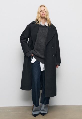 Oversize Soft-Touch jas
