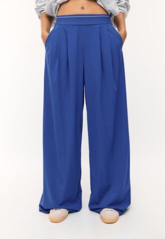 Palazzo-joggingbroek met Soft-Touch-elastische tailleband