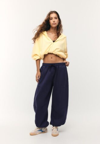 Pluche ballon-joggingbroek