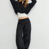 Pluche ballon-joggingbroek Pluche ballon-joggingbroek