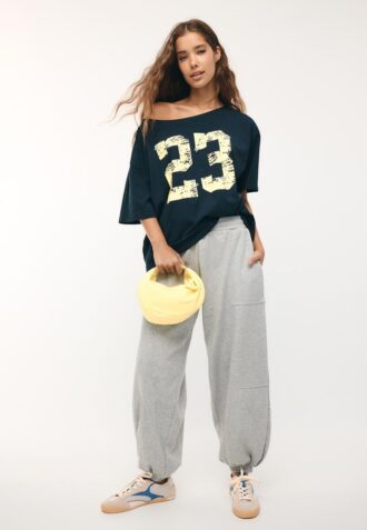 Pluche ballon-joggingbroek