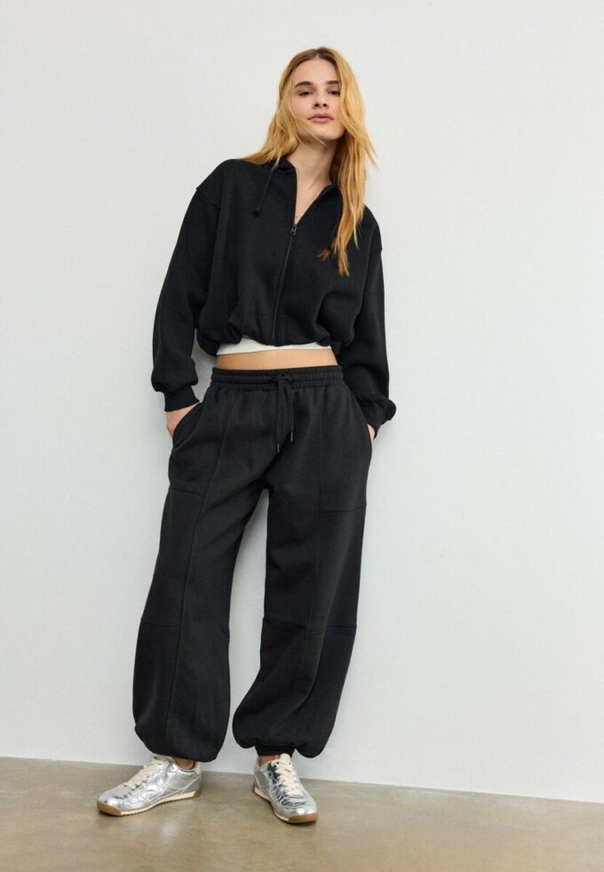 Pluche ballon-joggingbroek Pluche ballon-joggingbroek