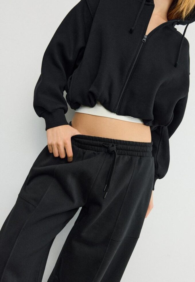 Pluche ballon-joggingbroek Pluche ballon-joggingbroek