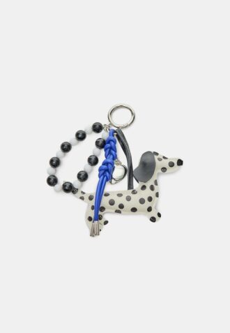 Polka Dot hondenbedel sleutelhanger