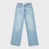 Rechte jeans met strass-steentjes Rechte jeans met strass-steentjes