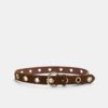 Riem met metalen oogjes