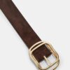Riem met overliggende gesp