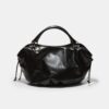 Ronde shopper met metalen details