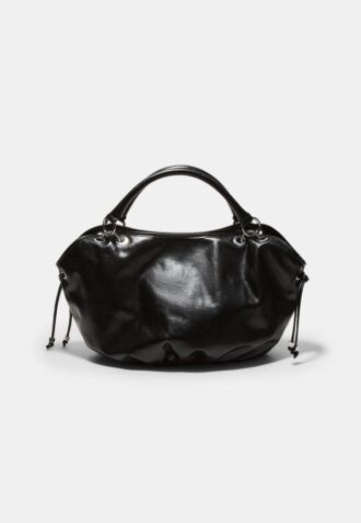 Ronde shopper met metalen details