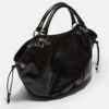 Ronde shopper met metalen details