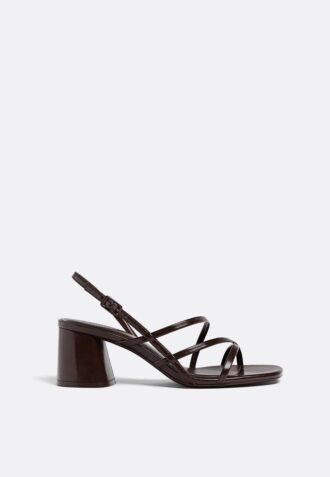 Sandalen met blokhak